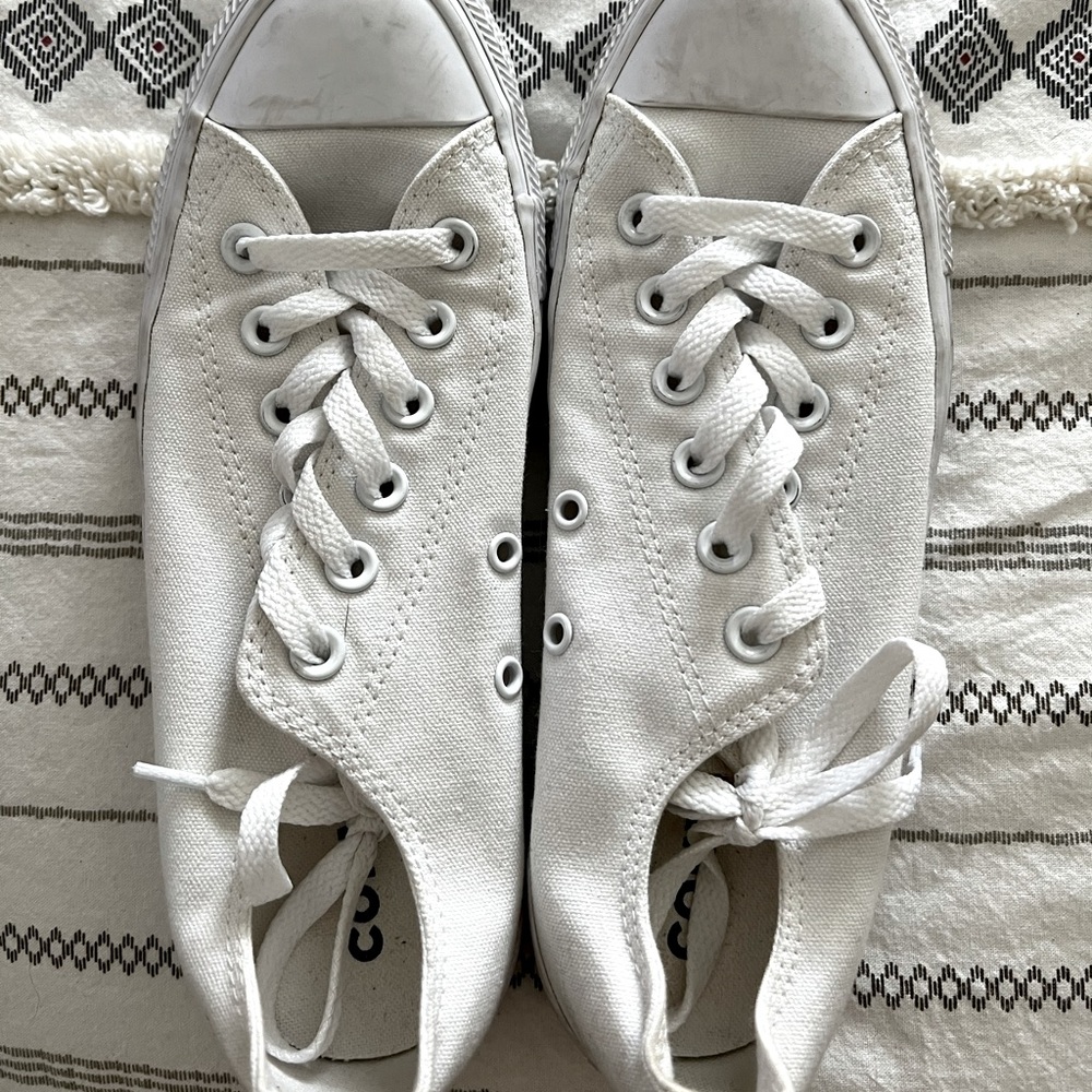 White Converse
